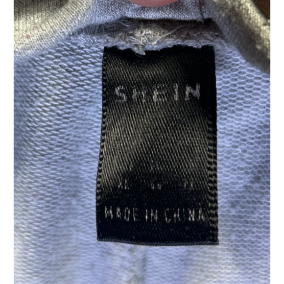 Women’s Gray Lounge Shorts - SHEIN Size XL (US 12 / EU 44) - Picture 3 of 5